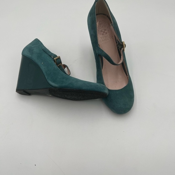 Vince Camuto Women's Mary Jane Wedge Heels - Size 6 - Picture 7 of 10